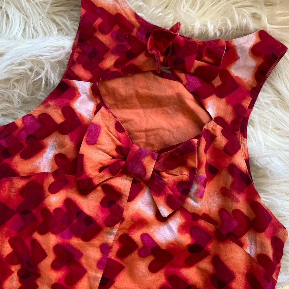 Farm Rio Hearts and Bows Dress